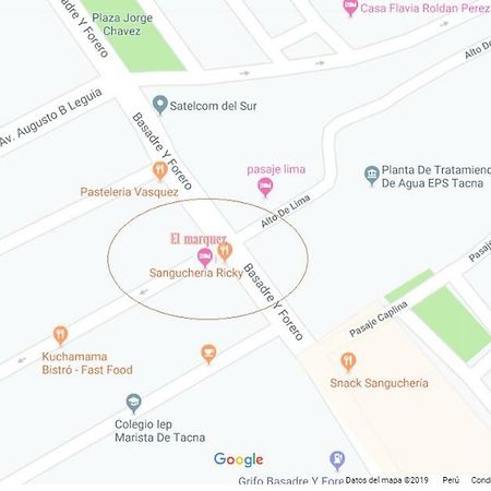 El Marquez Hotel Tacna Eksteriør billede